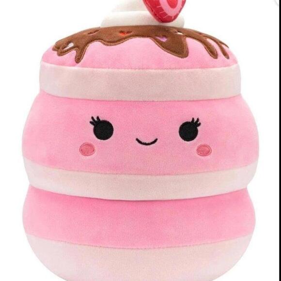 Squishmallows Other - Squishmallow Valentine plush Strawberry pancake Shelly